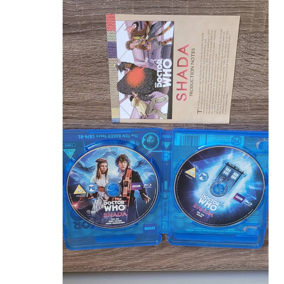 Dr. Who Shada 2 Disc Bluray NIB - Picture 2 of 4